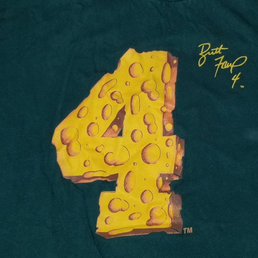 Brett Favre 4 cheese shirt - Picture 4 of 5